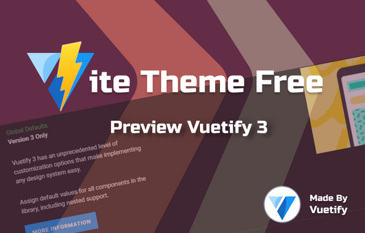 Vuetify 3 - Vite Theme FREE - Vuetify