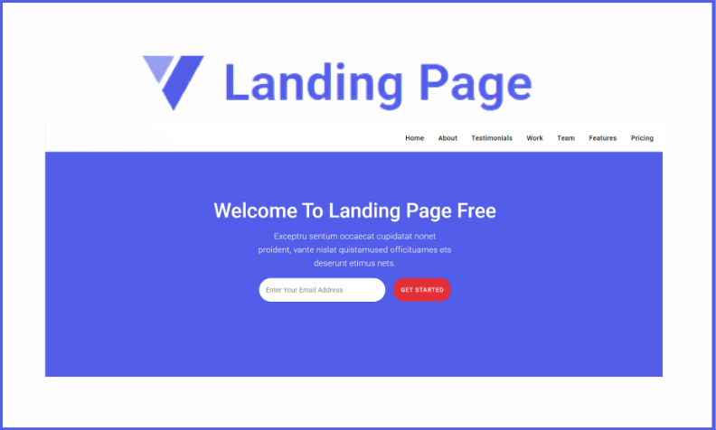 Landing Page Free - Vuetify