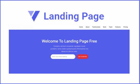 Landing Page Free - Vuetify