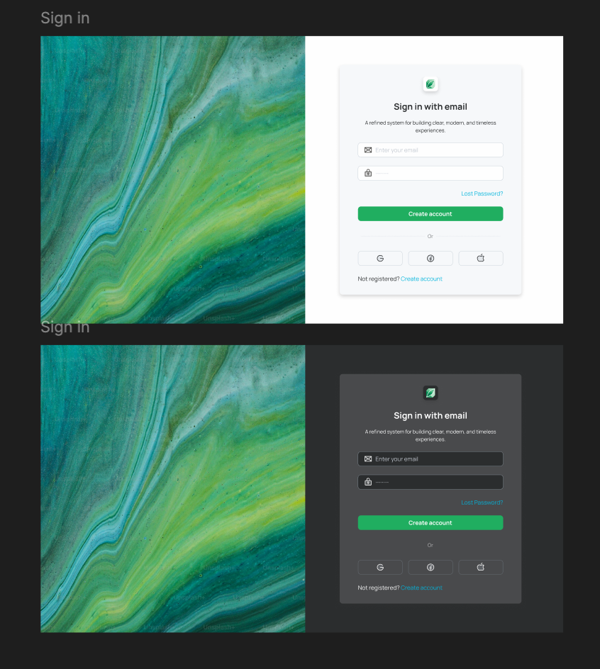 Official Emerald UI Kit for Figma