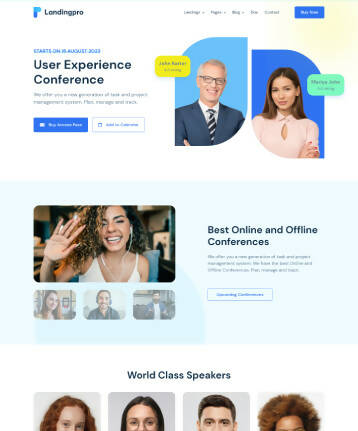 LandingPro - Nuxt 3 Multipurpose Template - Vuetify