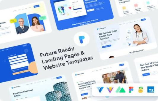 LandingPro - Nuxt 3 Multipurpose Template - Vuetify