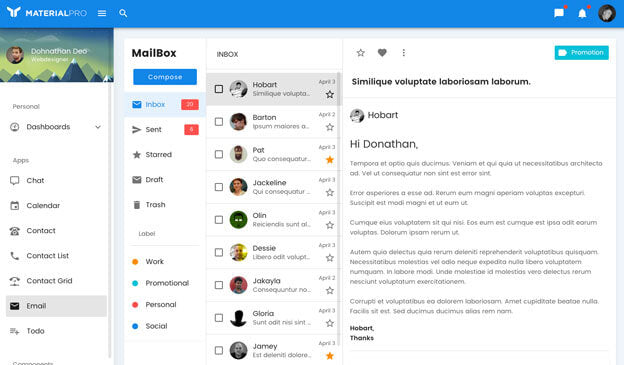 MaterialPro Vuetify 3 + Vue 3 Admin Template