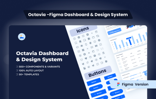 Octavia - Figma  Admin Pro & UIKit