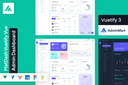 MatDash - Vue (vuetify)