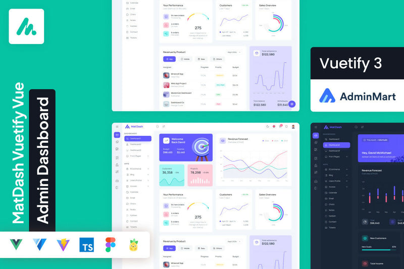 MatDash - Vuetify 3 - Admin Dashboard