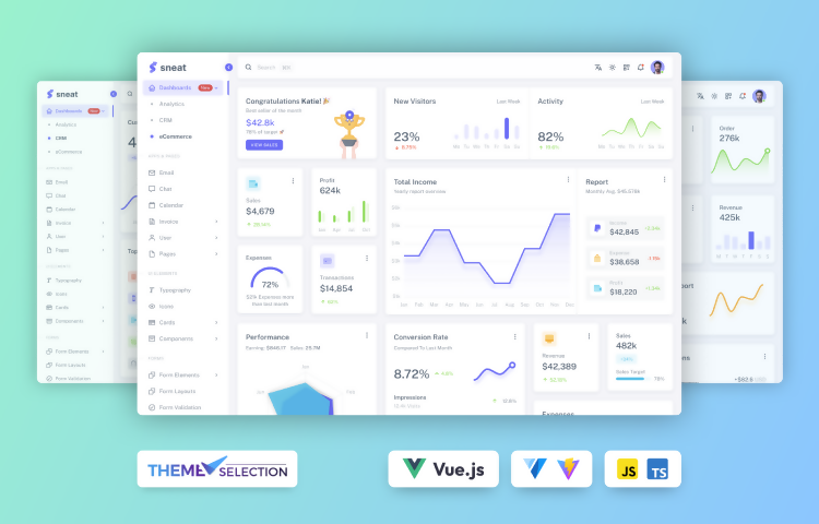 Sneat - Vuetify Vuejs 3 Admin Template