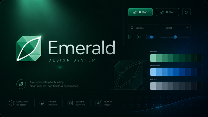 Official Emerald UI Kit for Figma