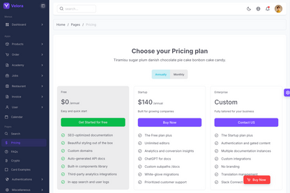 Velora - VueJs Laravel Admin Template (VueJs 3 + Laravel 12 + Typescript & Javascript)