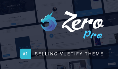 Vuetify 3 - Zero Theme PRO - Vuetify