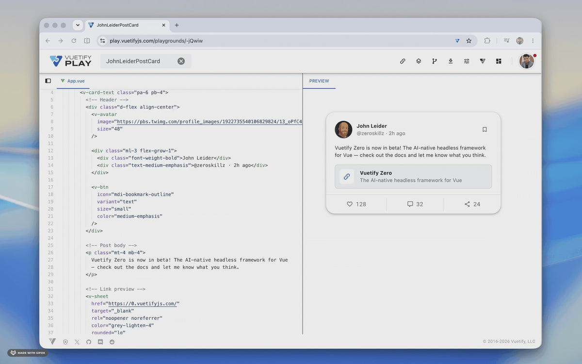 Official Figma Vuetify Sync - Plugin (Beta)