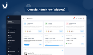 Octavia Vue 3 Admin Pro