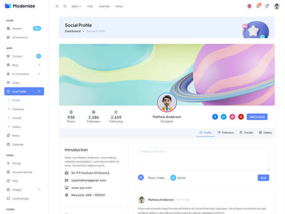 Modernize Vuetify 3 + Vue 3 Admin Dashboard - Vuetify