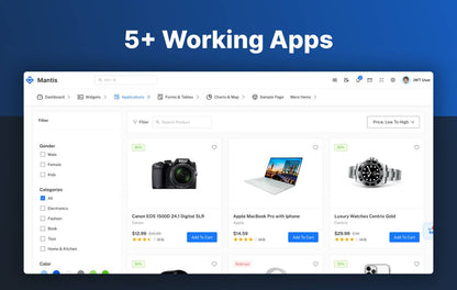 Mantis - Vue3 Typescript based Admin Dashboard Template - Vuetify