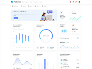Modernize Vuetify 3 + Vue 3 Admin Dashboard