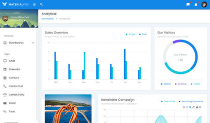 MaterialPro Vuetify 3 + Vue 3 Admin Template