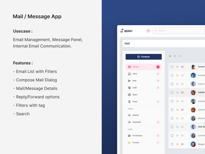 Berry Vuetify Admin Template - Vuetify